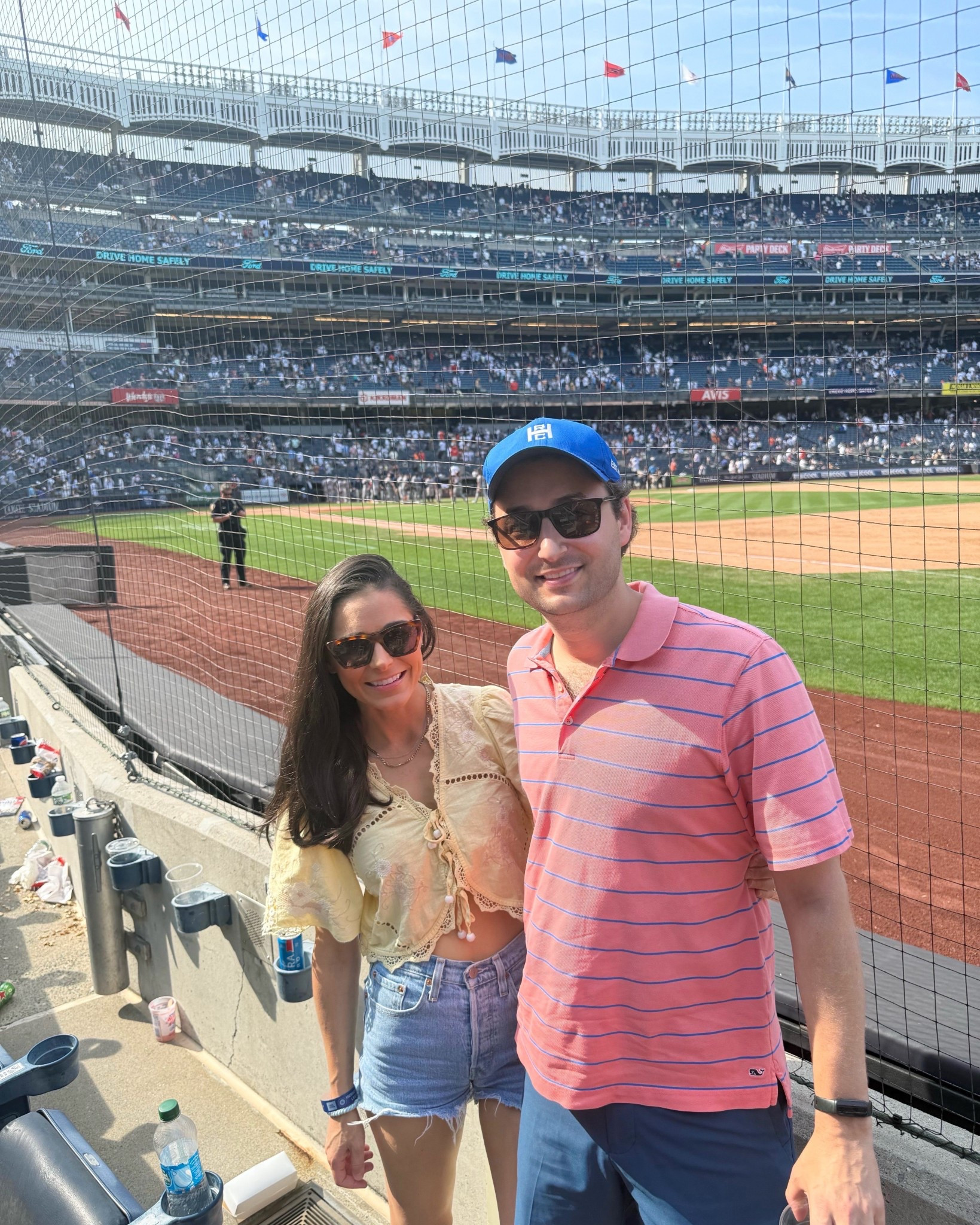 Yankees vs Astros at Yankee Stadium!  A rare afternoon out for mom and dad! 