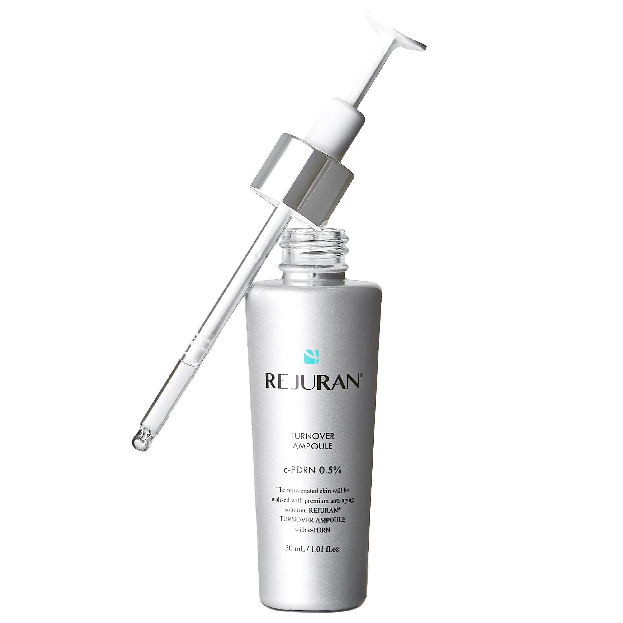 Rejuran Turnover Ampoule c-PDRN 0.5% Renewing Serum for Smooth Texture & Glass Skin 1.01 fl. oz./30 mL | Sephora (US)