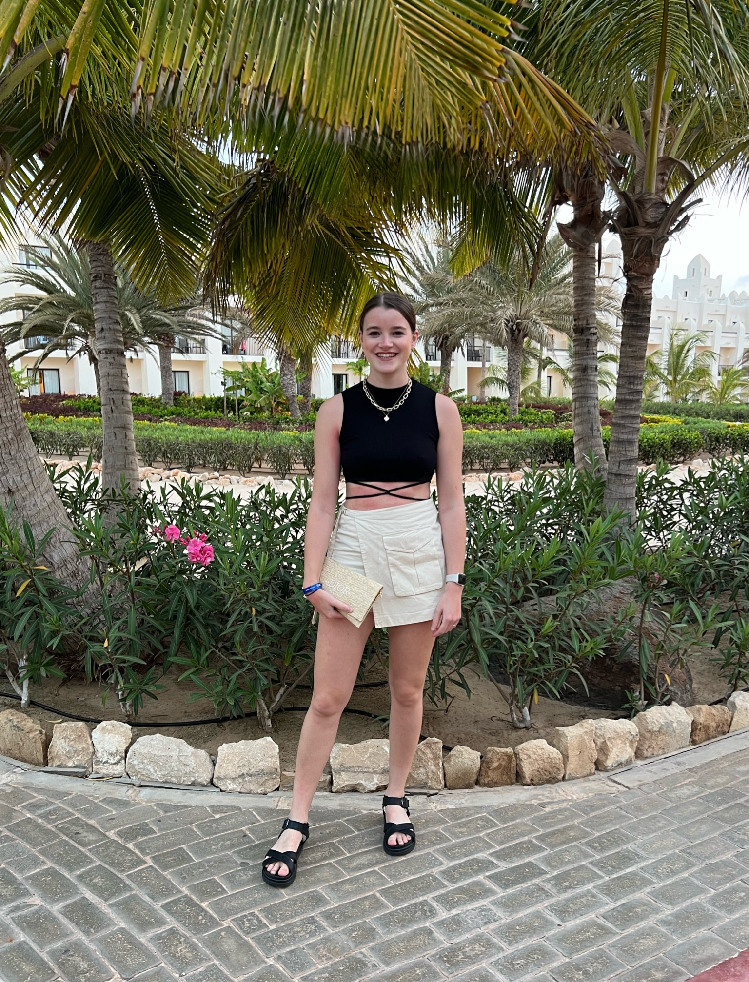 Holiday outfit diaries 🏝️✨ 

This skort is from Zara last year but I love it so much!! Definitely adding more skorts to my wardrobe this summer 🫶🏻 I’ve linked similar ✌🏼

#LTKsummer #LTKstyletip #LTKtravel