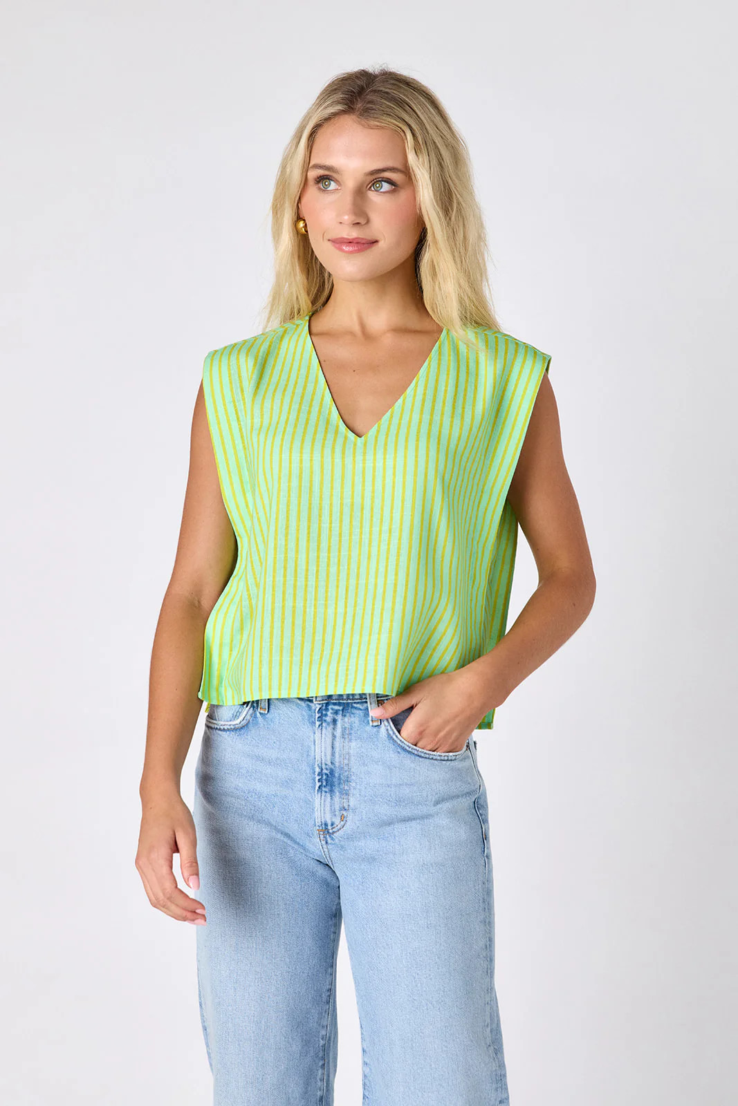 Cole Tank - Flattering V-Neck Top | CROSBY by Mollie Burch | CROSBY by Mollie Burch
