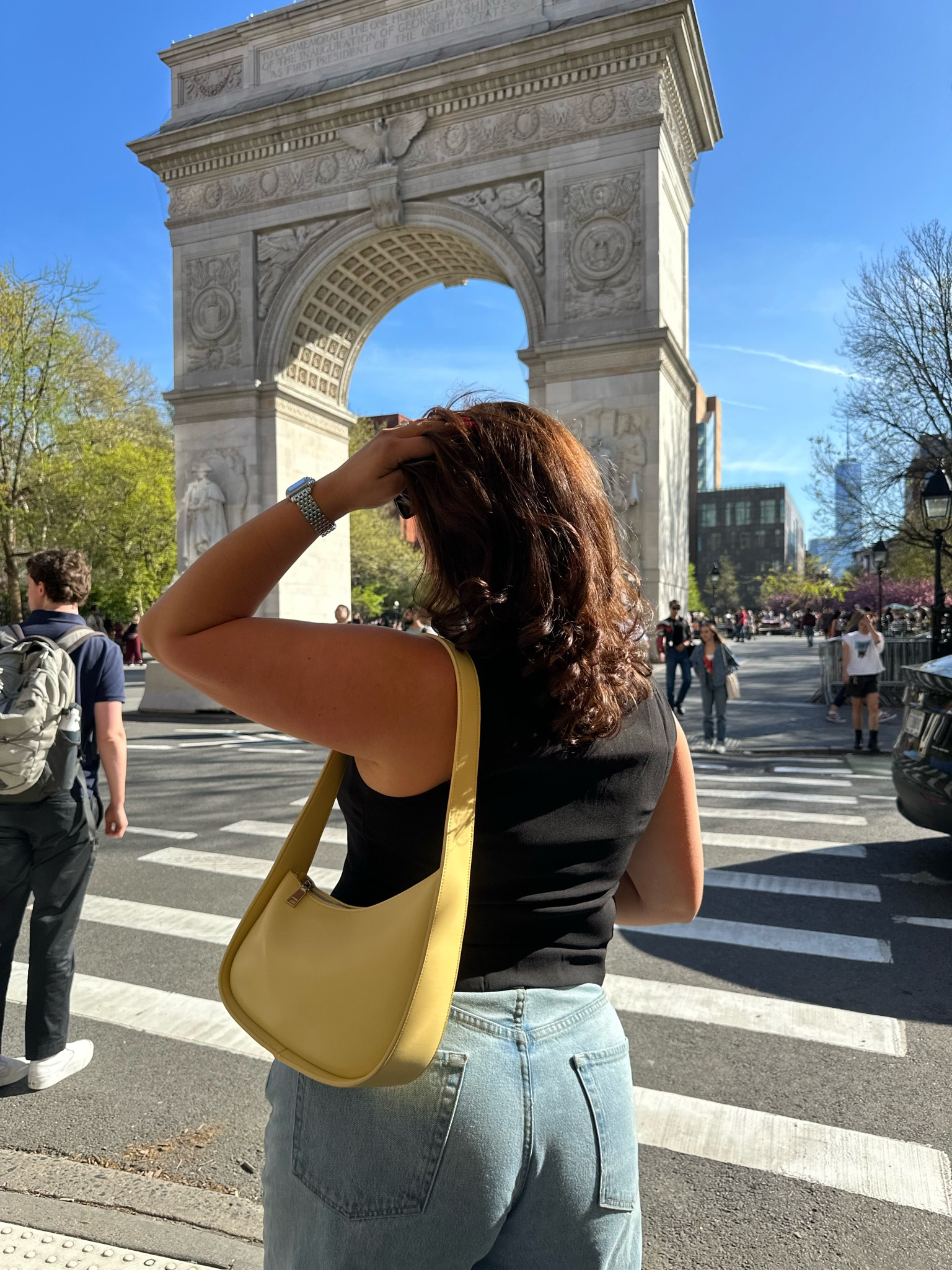 Nothing better than a beautiful day in NYC!! Will be wearing this bag all summer 


#LTKmidsize #LTKstyletip