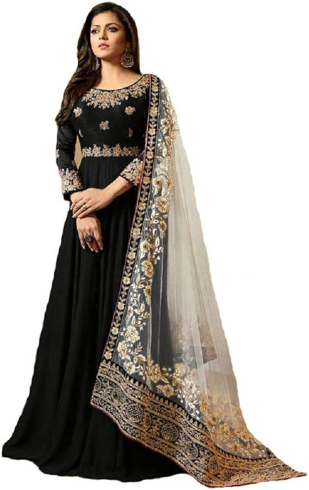 Delisa New Desiner Indian/Pakistani eid Special Ethnic/Partywear wear Anarkali Gown for Women LT | Amazon (US)