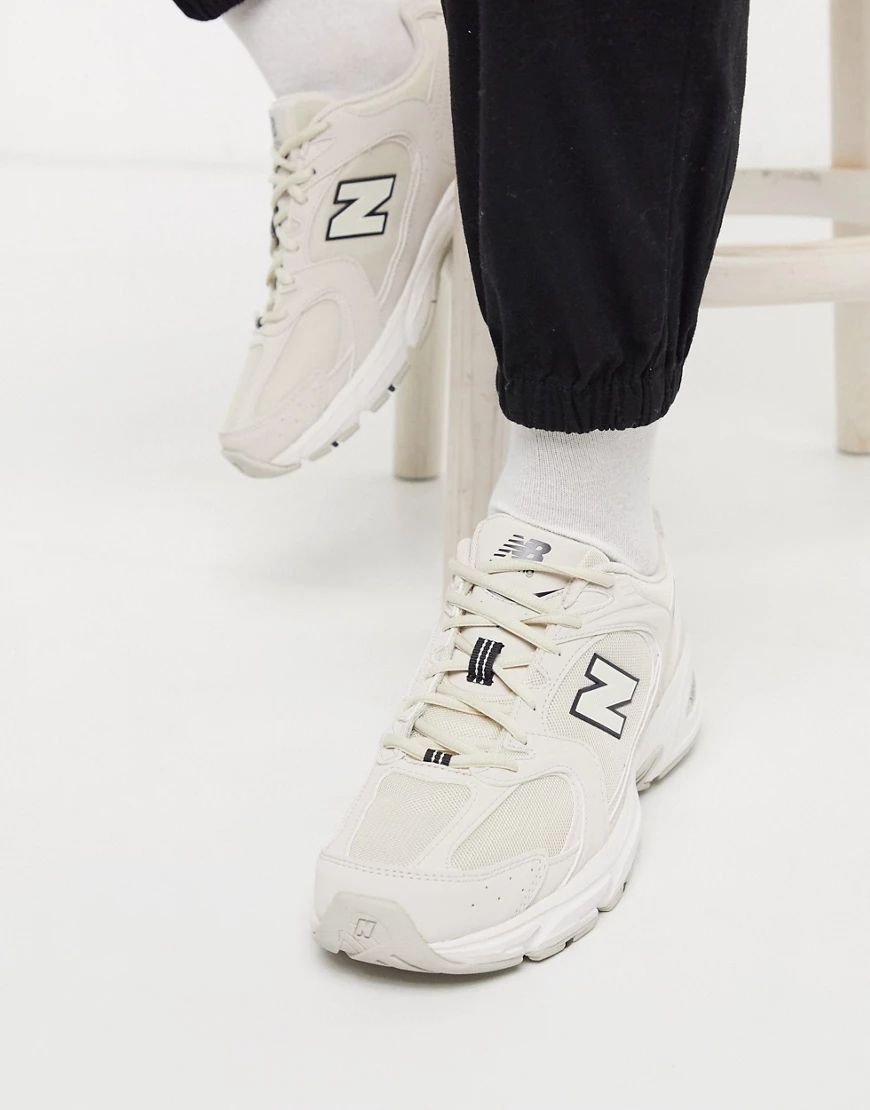 Zapatillas de deporte blancas 530 de New Balance-Blanco | ASOS (Global)