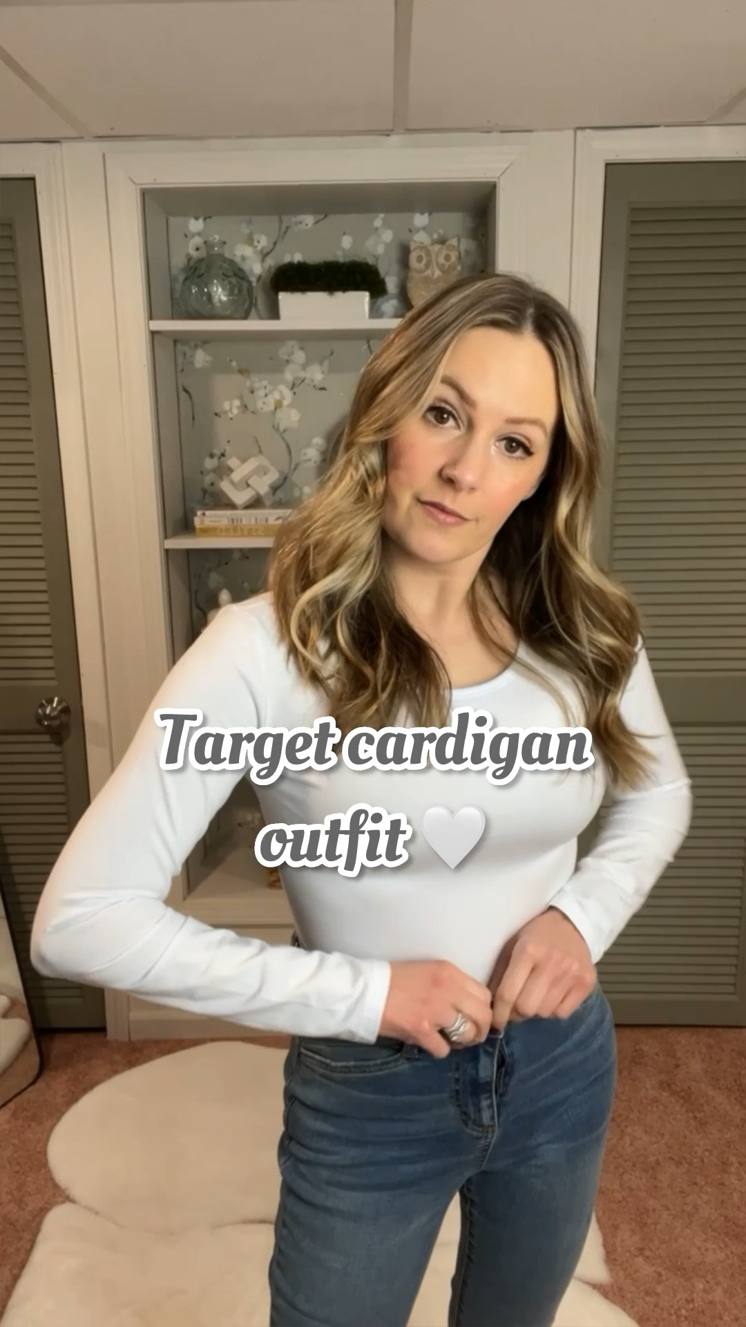 This outfit features a cardigan from Target that is perfect for this time of year! This outfit is simple and easy but so cute! 

#LTKfindsunder50 #LTKVideo #LTKstyletip