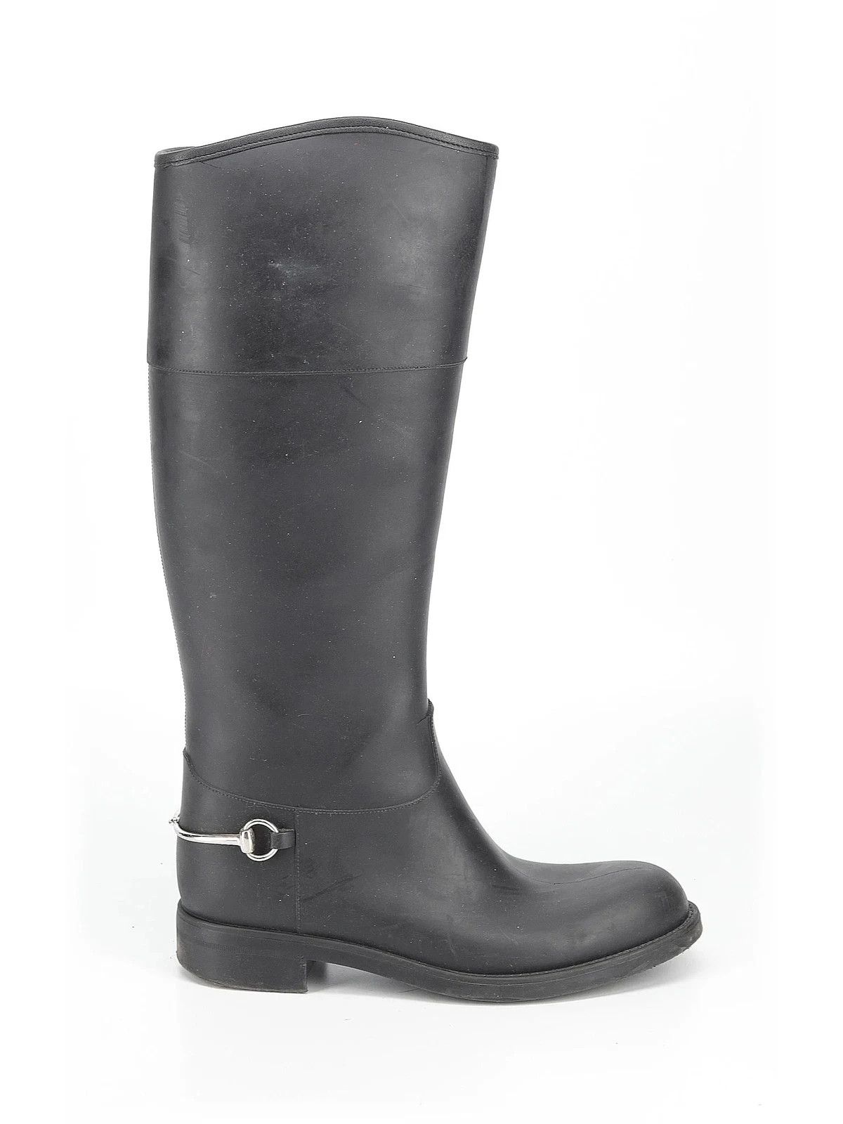 Gucci Women Black Rain Boots US 41 italian | eBay US