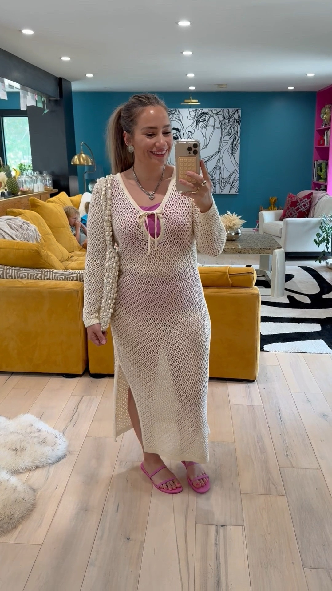 This crocheted swim cover is stunning and feels so expensive! It’s on sale today for under $25!

#swim 

#LTKMidsize #LTKSwim #LTKSaleAlert