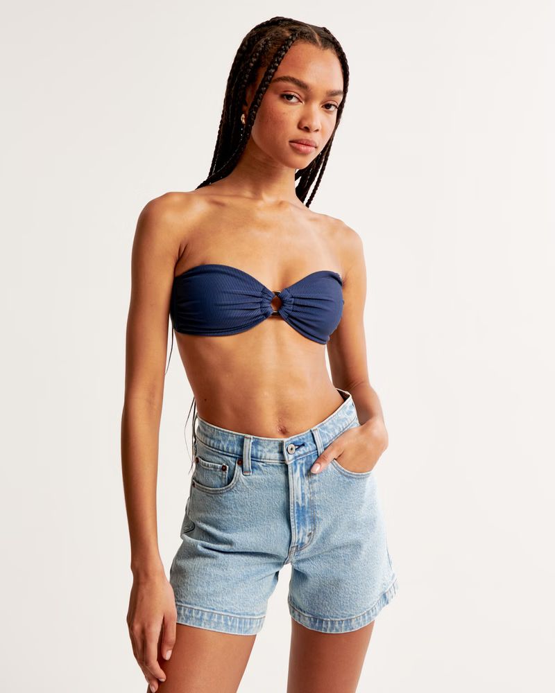 O-Ring Bandeau Swim Top | Abercrombie & Fitch (US)