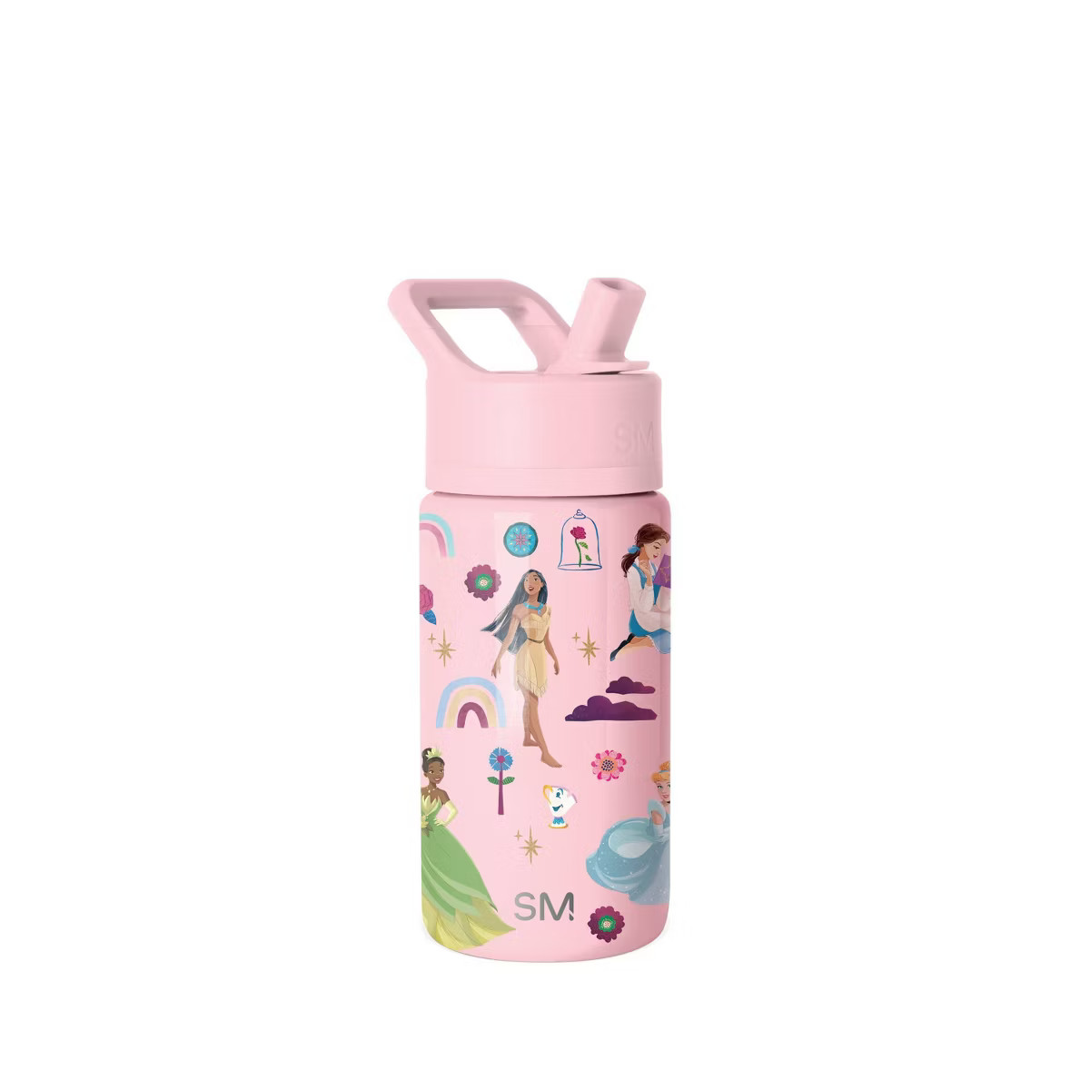 Simple Modern 14oz Summit Disney Princess Water Bottle Light Pink | Target
