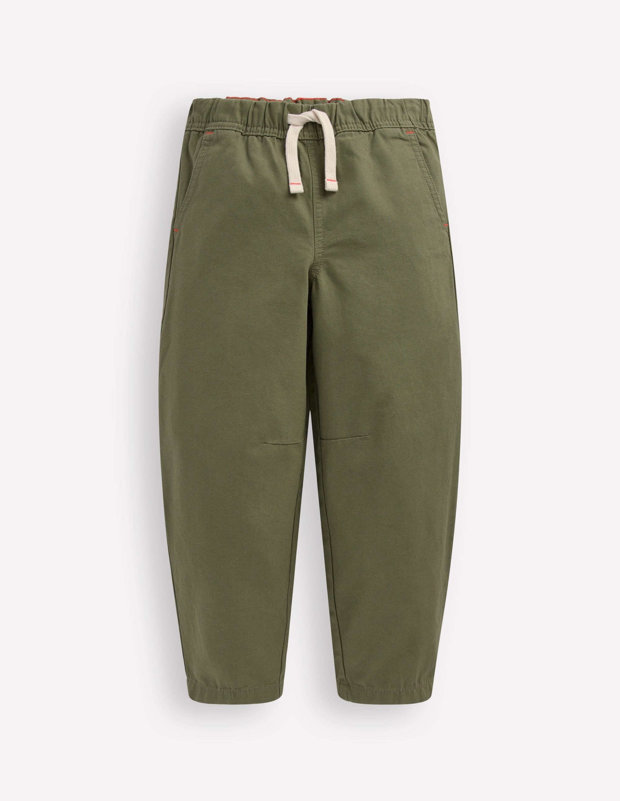 Pull-on Relaxed Pants-Four Leaf Clover | Boden (US)
