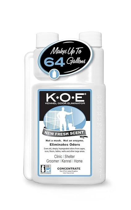 Odorcide K.O.E Kennel Odor Eliminator Concentrate – For Cages, Runs & More – For Home & Kenne... | Amazon (US)
