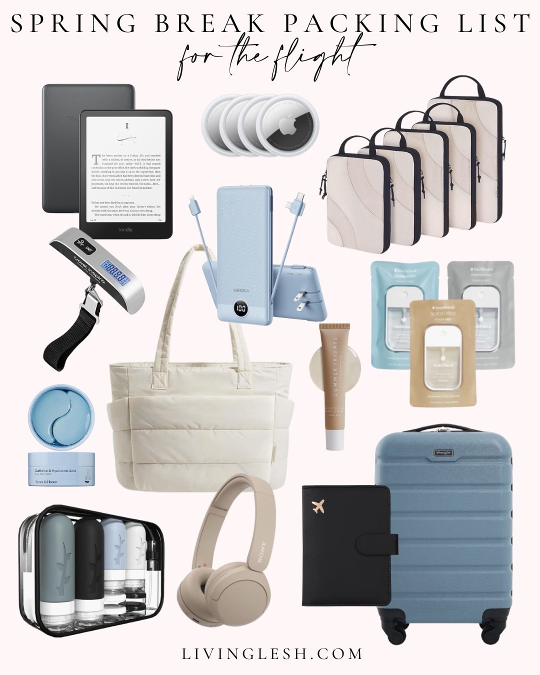 Travel must haves | travel essentials | flight essentials | airplane must haves | carry on must haves | travel hacks | packing cubes | carry on suitcase | kindle | eye mask | headphones | air ta | passport holder

#LTKTravel