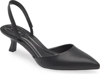 Cammie Kitten Heel Slingback Pump (Women) | Nordstrom