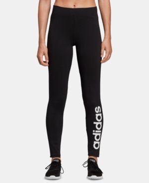 adidas Women's Linear-Logo Leggings | Macys (US)