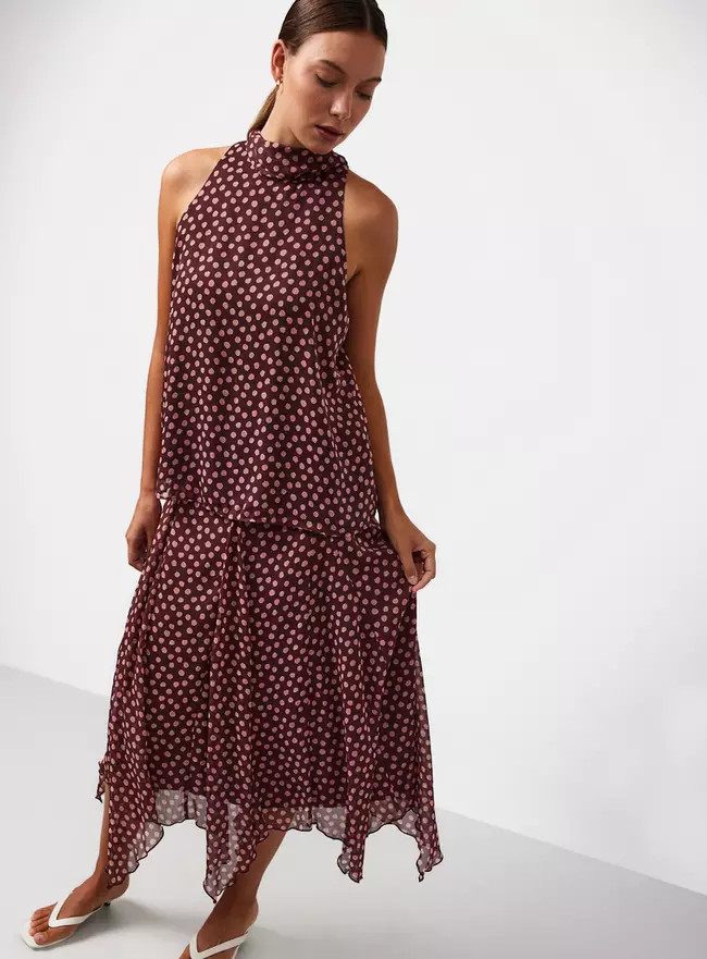 Buy Pink Polka Dot Co-ord Halter Top 24 | Tops | Tu | Tu Clothing