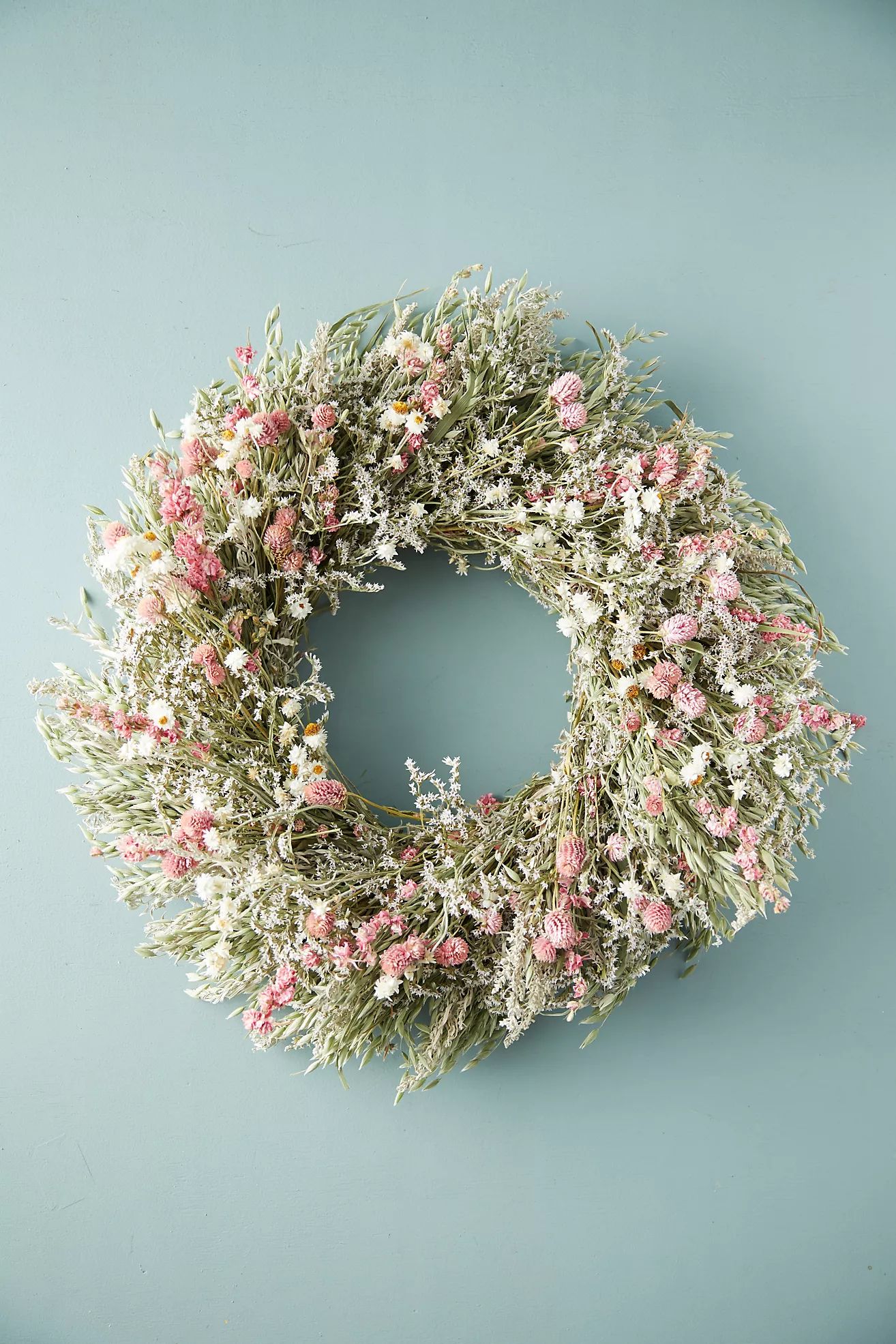 Preserved Pink Posey Wreath | Anthropologie (US)
