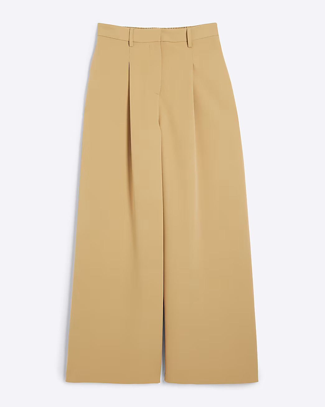 Brown Wide Leg Trousers | River Island UK & IE