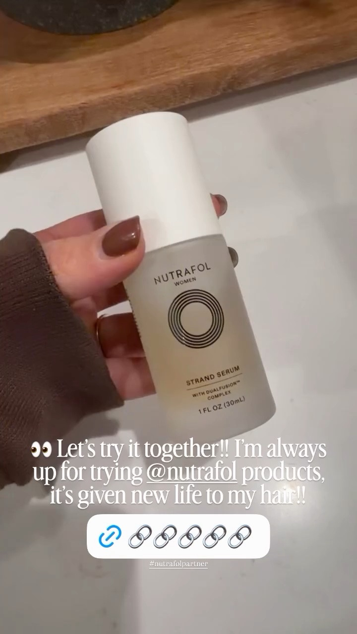 👀 Let’s try it together!! I’m always up for trying @Nutrafol products, it’s given new life to my hair!! #nutrafolpartner
