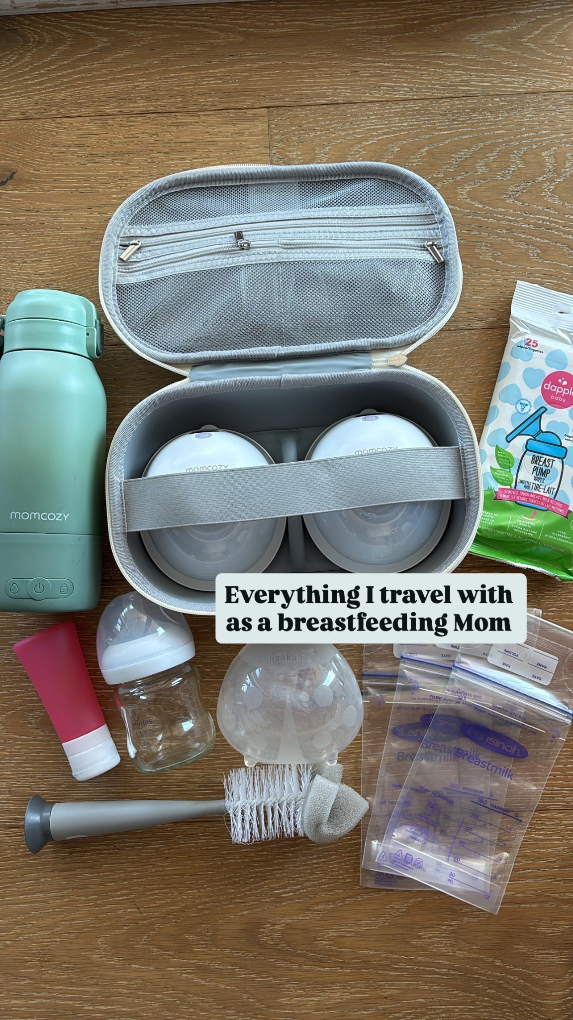 What I travel with as a breastfeeding mom 