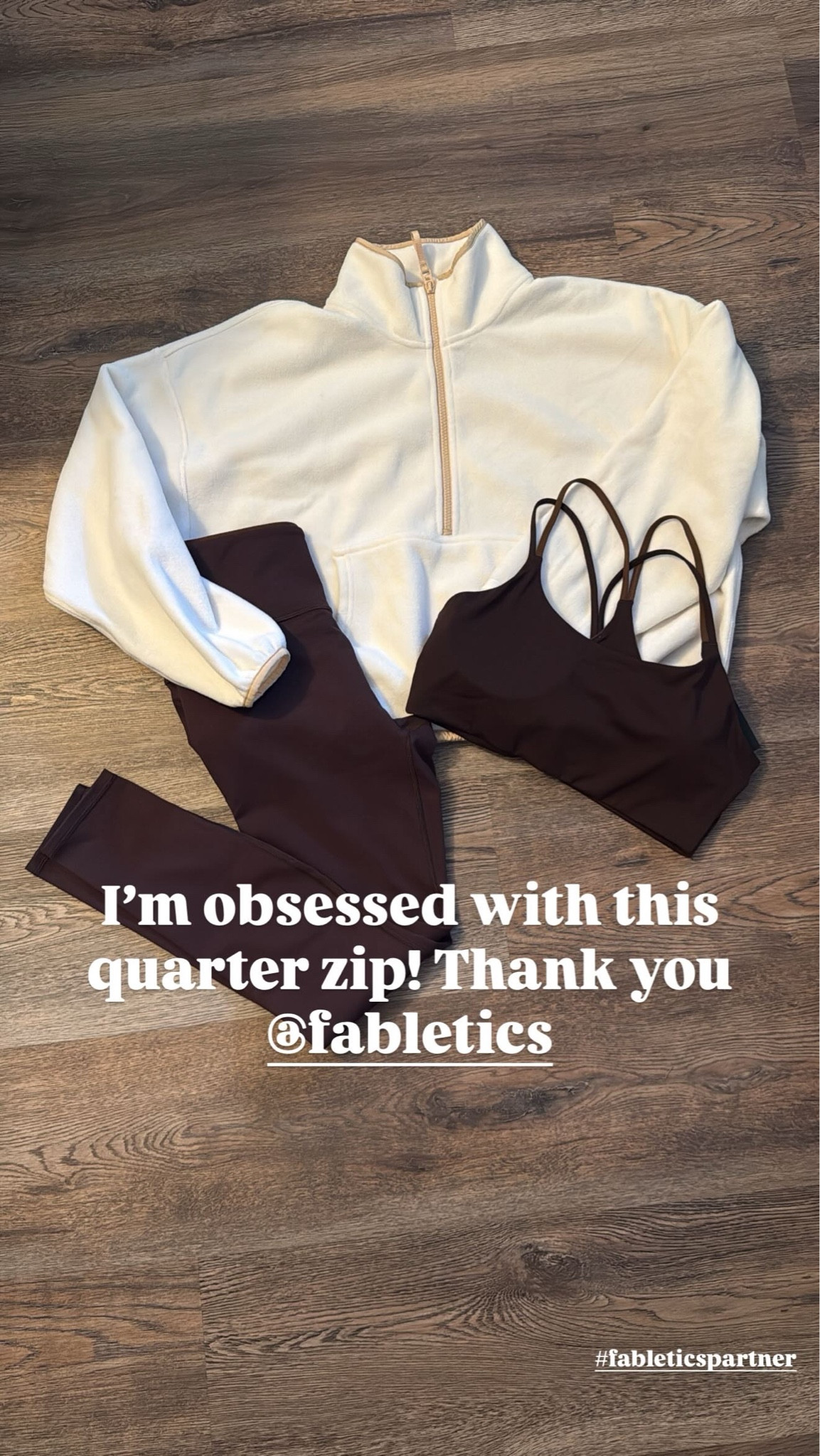wearing size medium in all! i love this fleece pullover, its so cozy & the set is a luxury look for WAY less 🙌🏼 @Fabletics 
 

#LTKgrwm #LTKfitnessgoals #LTKActive