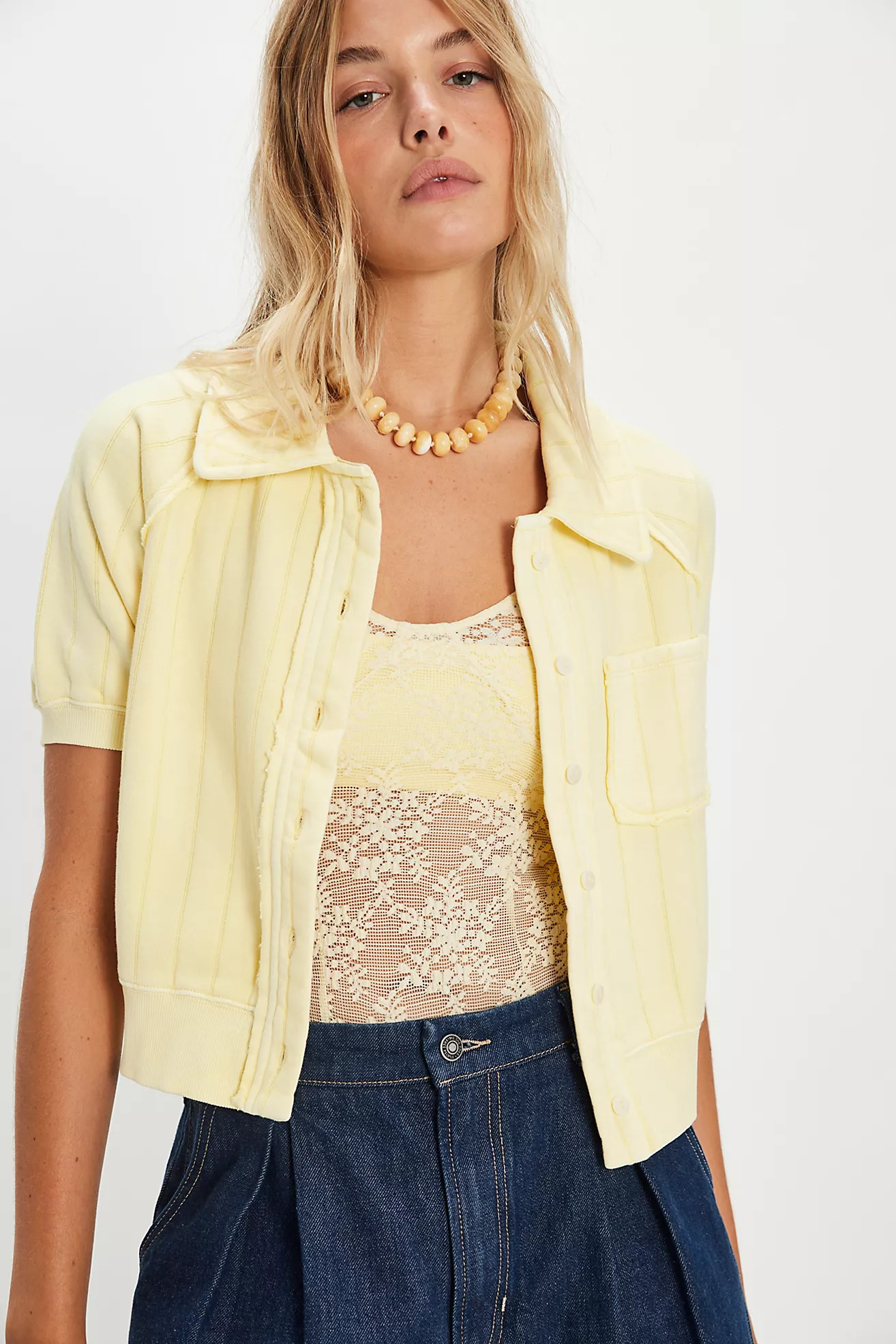 On Point Sweatshirt Polo | Free People (Global - UK&FR Excluded)