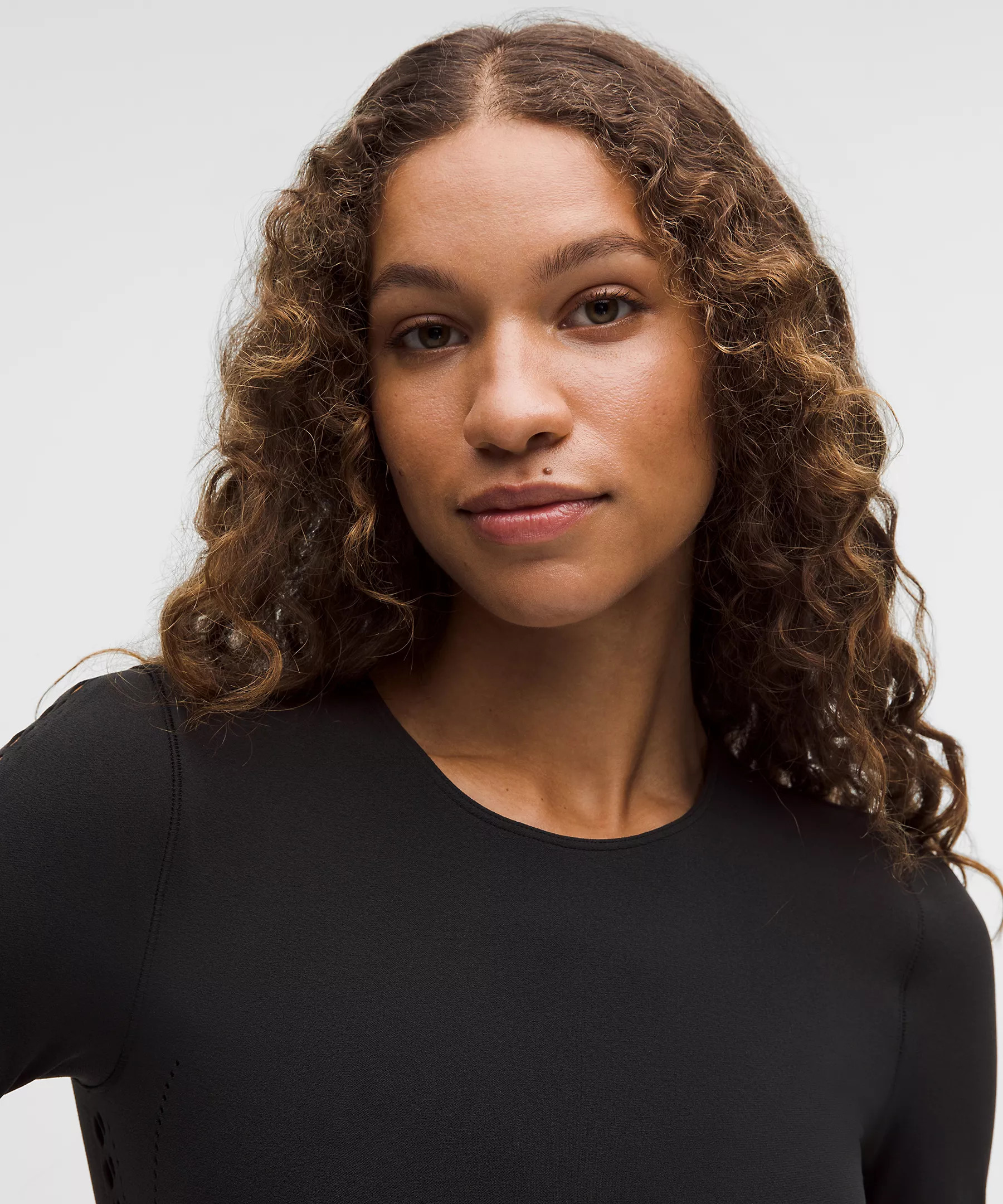 RevealKnit Eyelet Crewneck Long-Sleeve Shirt | Lululemon (US)