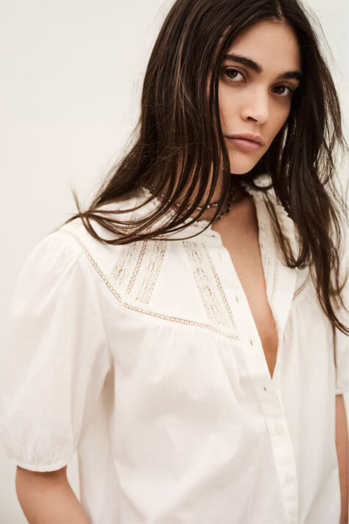ba&sh Nella cotton shirt, top, blouse, layers, spring outfit, summer outfit, fall outfitt

#LTKSeasonal