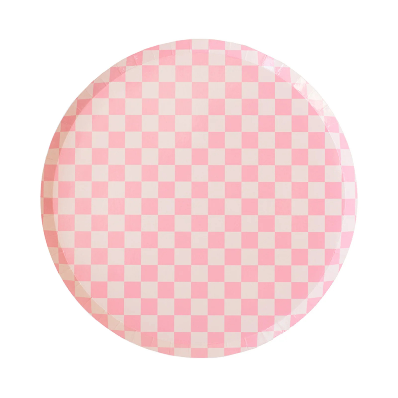 Check It! Tickle Me Pink Dinner Plates | Jollity & CO.