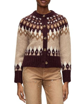 Christina Fair Isle Cardigan | Bloomingdale's (US)