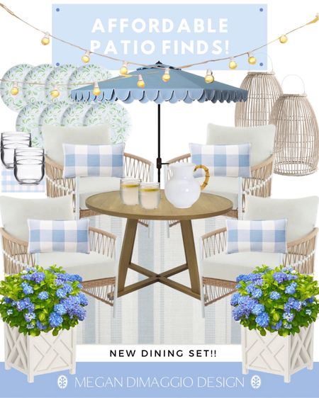 It may be freezing across the country right now but I have GREAT NEWS to share!! The dining set version of our favorite Serena & Lily patio set was just added online!! ☀️🙌🏻🏃🏼‍♀️ don’t wait to snag this way more affordable set before it sells out!! 

Plus I’ve linked some super affordable accessories to pair with the set! 😉

#LTKhome #LTKSeasonal #LTKsalealert