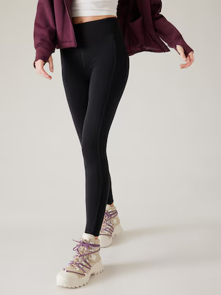 Altitude Stash High Rise Polartec&amp;#174 Power Stretch&amp;#174 Tight | Athleta