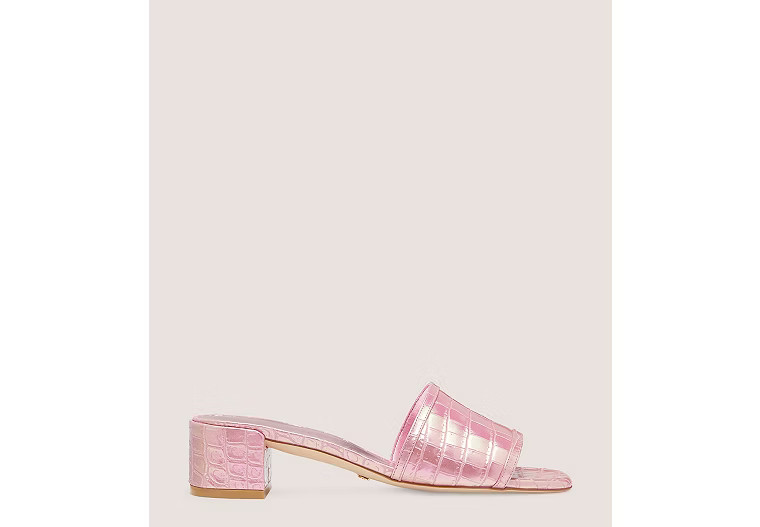 Cayman 35 Block Slide | Stuart Weitzman Outlet
