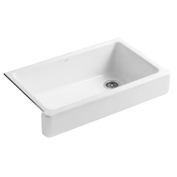 Whitehaven® Self-Trimming 36" L x 22" W Farmhouse Kitchen Sink | Wayfair North America