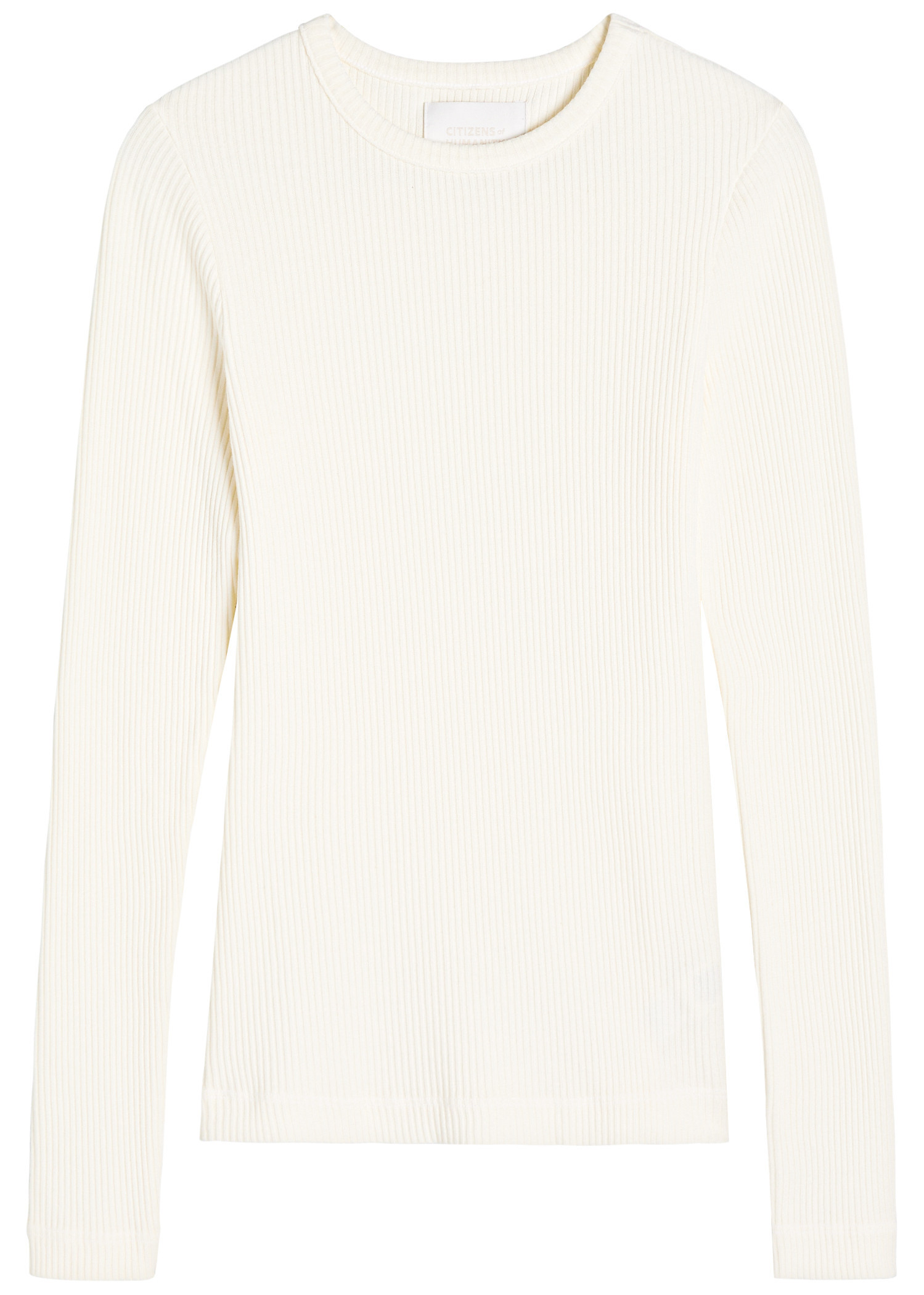 Bina ribbed stretch-jersey top | Harvey Nichols