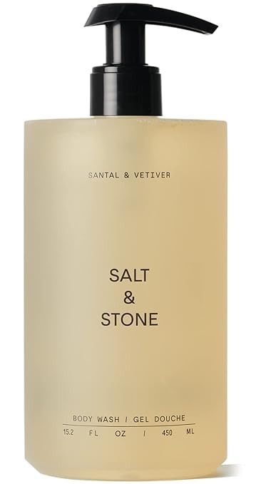 Salt & Stone Antioxidant-Rich Body Wash | Cleanse, Nourish & Soften Skin with Niacinamide & Hyalu... | Amazon (US)