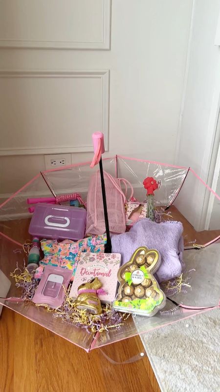 Easter umbrella basket 

#LTKVideo #LTKSeasonal #LTKparties