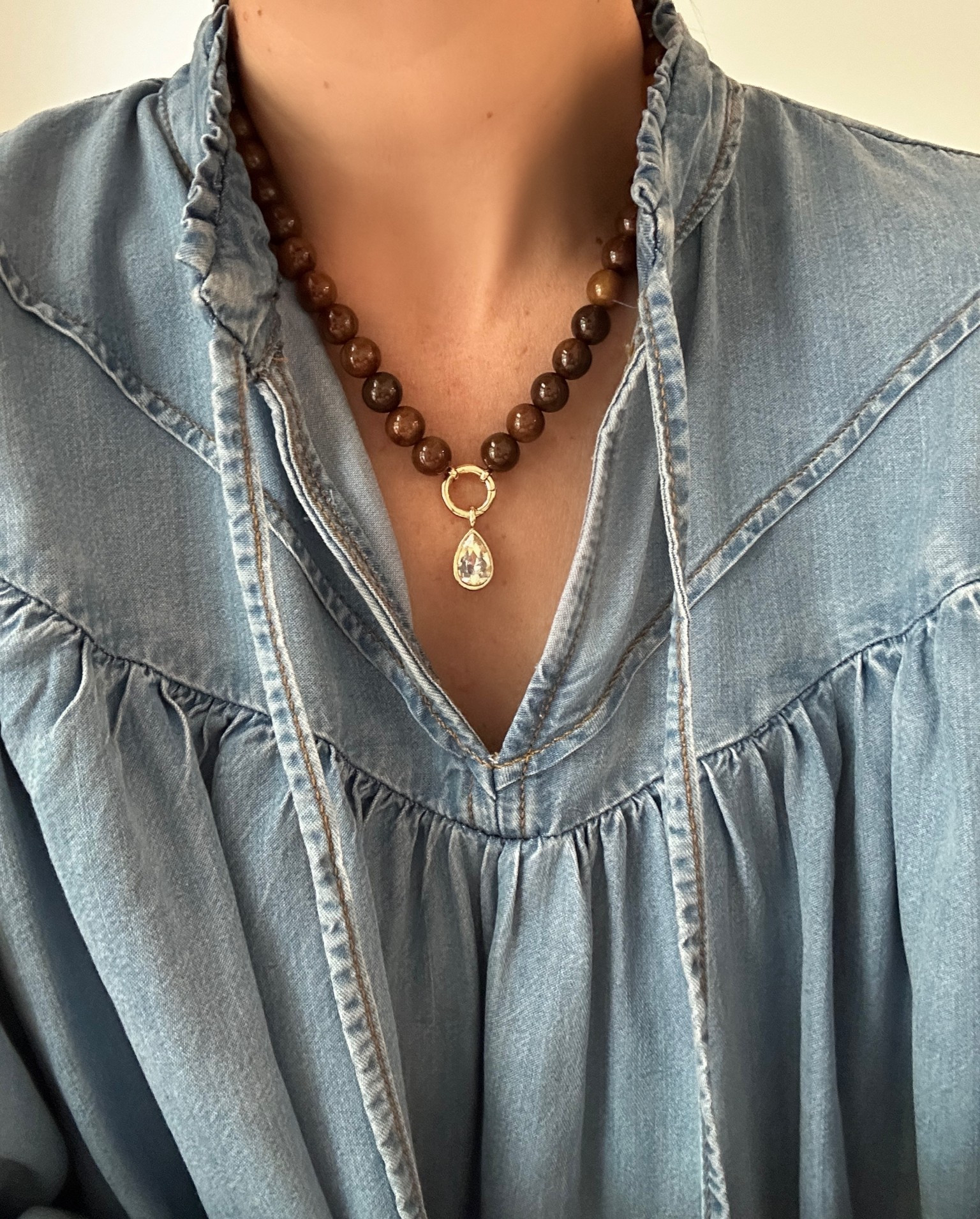 The prettiest necklace to add to your stack! 

#LTKWorkwear #LTKTravel #LTKootd