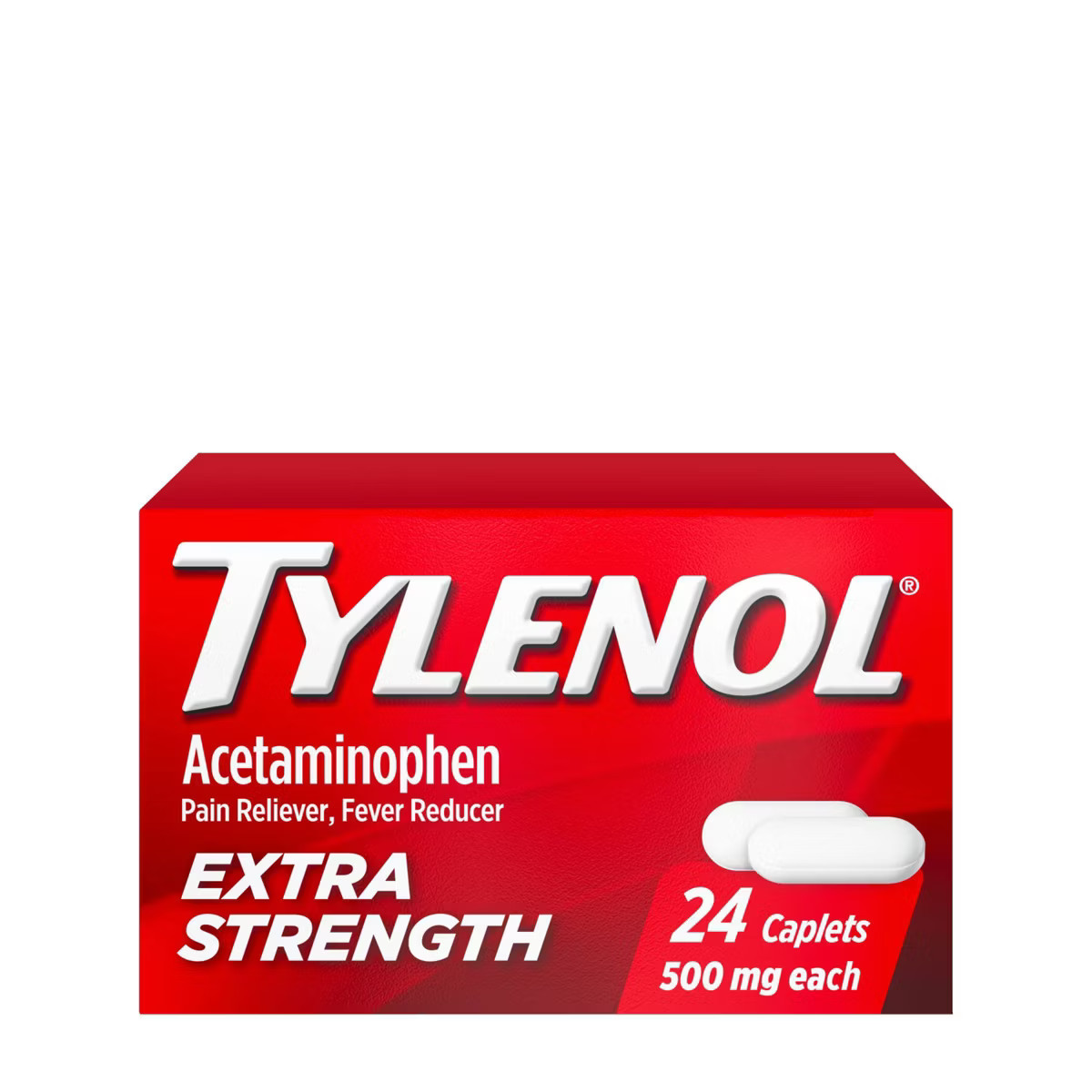 Tylenol Extra Strength Pain Reliever and Fever Reducer Caplets - Acetaminophen | Target