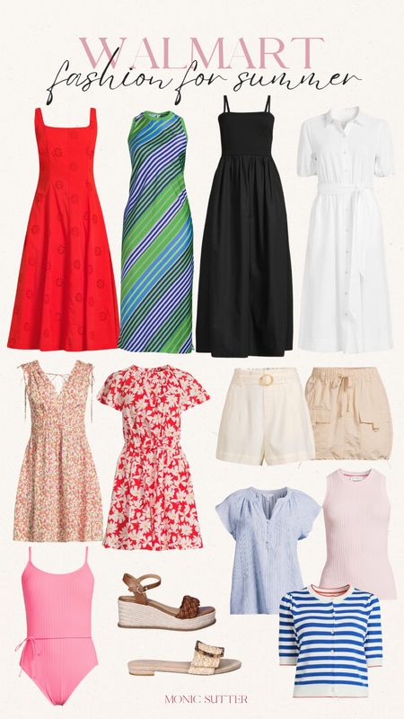 Some of my favorite items from Walmart right now!! 

Summer fashion, summer outfit inspo, maxi dress, midi dress, mini dress, linen, shorts, mini skirt, one piece swim suit, sandals, summer tops, affordable fashion, style 

#LTKxWalmart #LTKStyleTip #LTKSeasonal