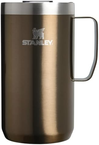 STANLEY Everyday Camp Mug | Drink Through Lid | Cup for Coffee, Tea and Drinks | Insulated Stainl... | Amazon (US)