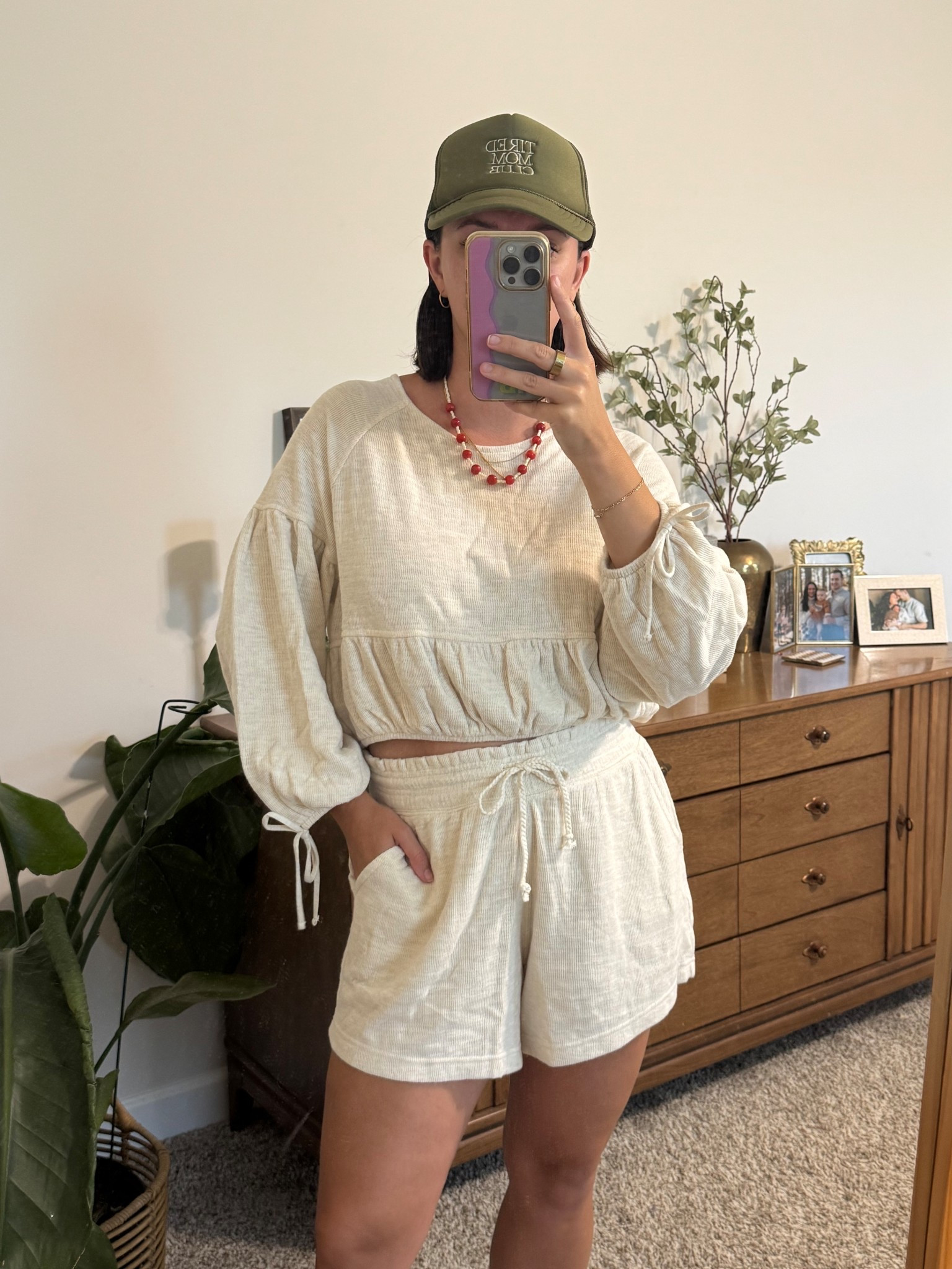 Aerie matching set on sale! Wearing a medium in shorts and small in top 🤍 

#LTKSummerEdit #LTKSeasonal