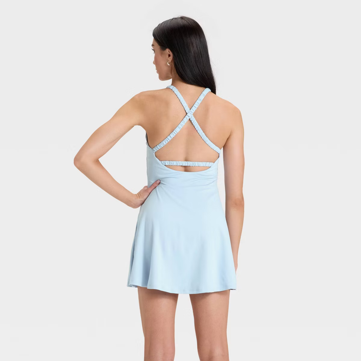 Women's Knit High Neck Halter Active Dress - All In Motion™ | Target
