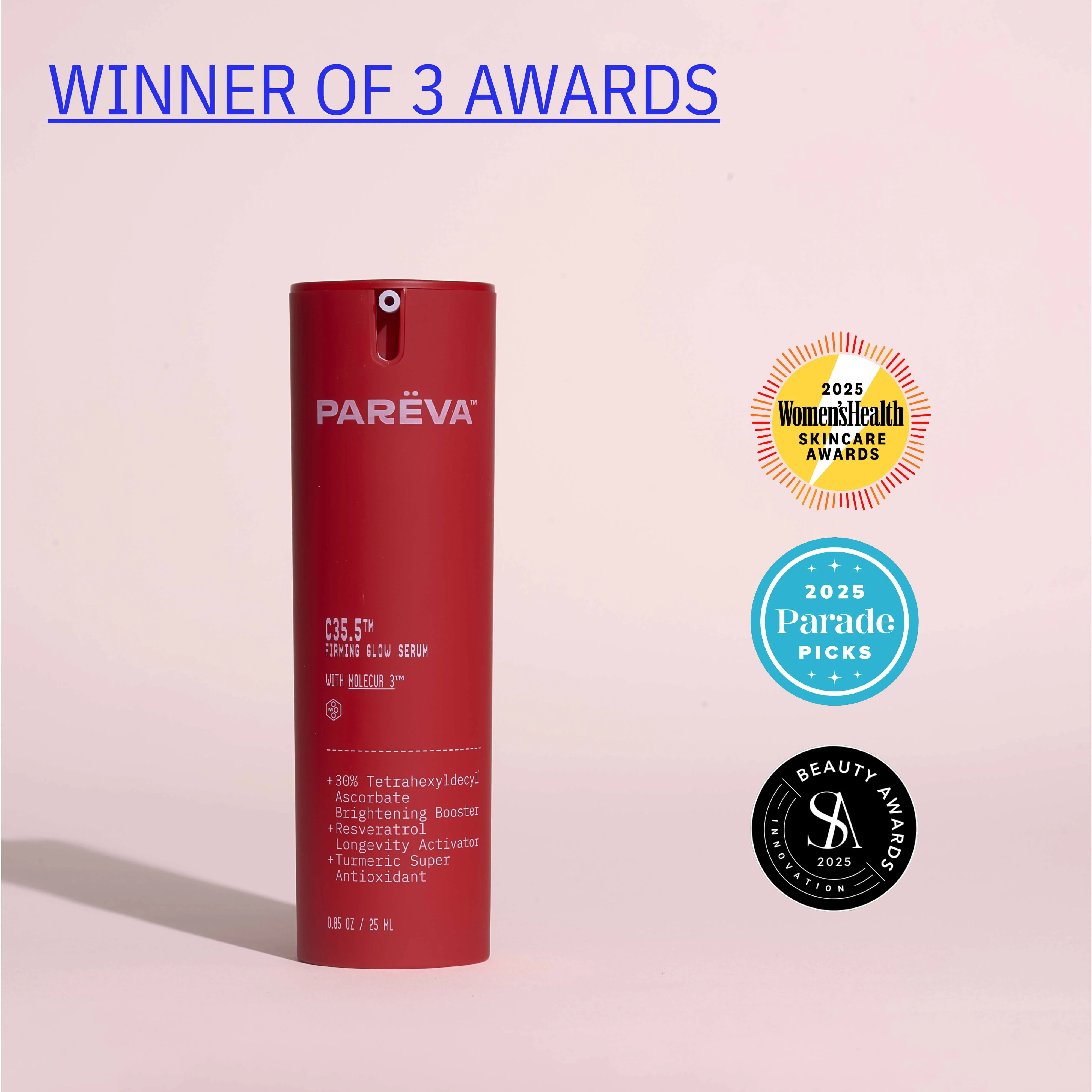 C35.5™ Firming Glow Serum | Pareva Beauty Inc