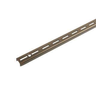 Everbilt 36 in. Bronze Single Track Wall Standard EB-0095-36BRZ - The Home Depot | The Home Depot