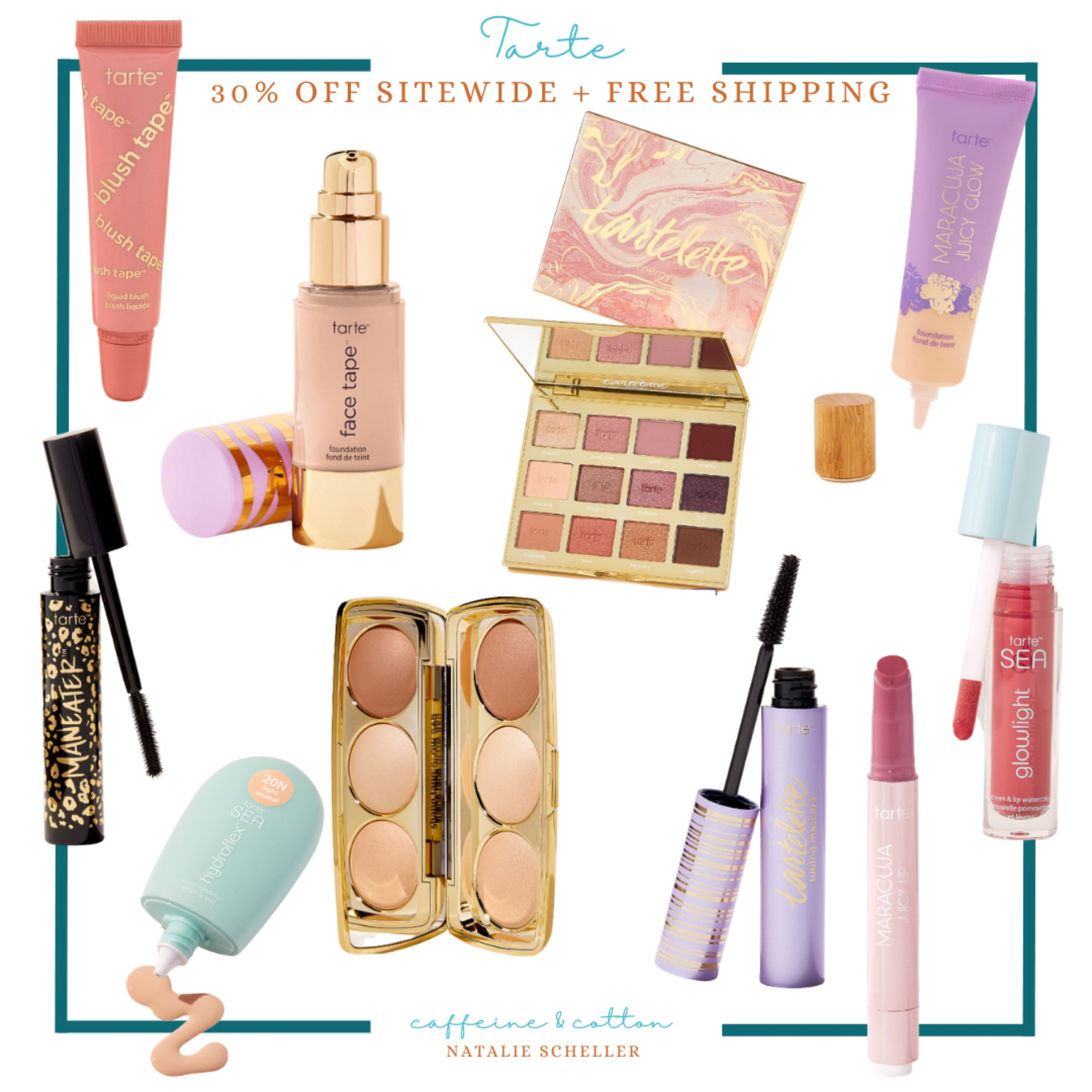 #LTKSpringSale: Tarte Cosmetics! Take 30% off sitewide + free shipping! 

#tarte #tartecosmetics #makeup #beauty #ltksale 

#LTKSale #LTKsalealert #LTKbeauty