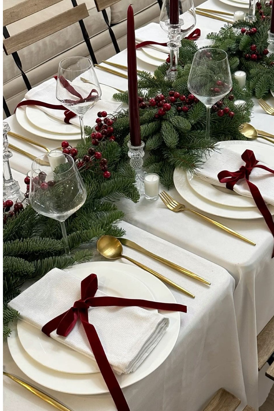 Christmas Eve Dinner Table Chris

#LTKSeasonal #LTKHome #LTKHoliday