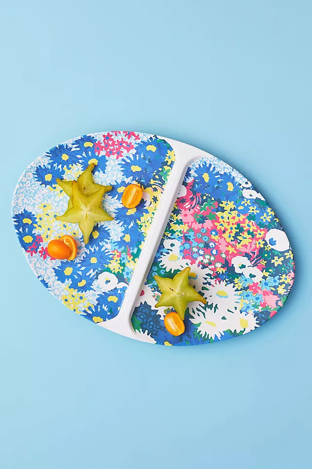 Sarah Campbell Bamboo Melamine Serving Platter | Anthropologie (US)