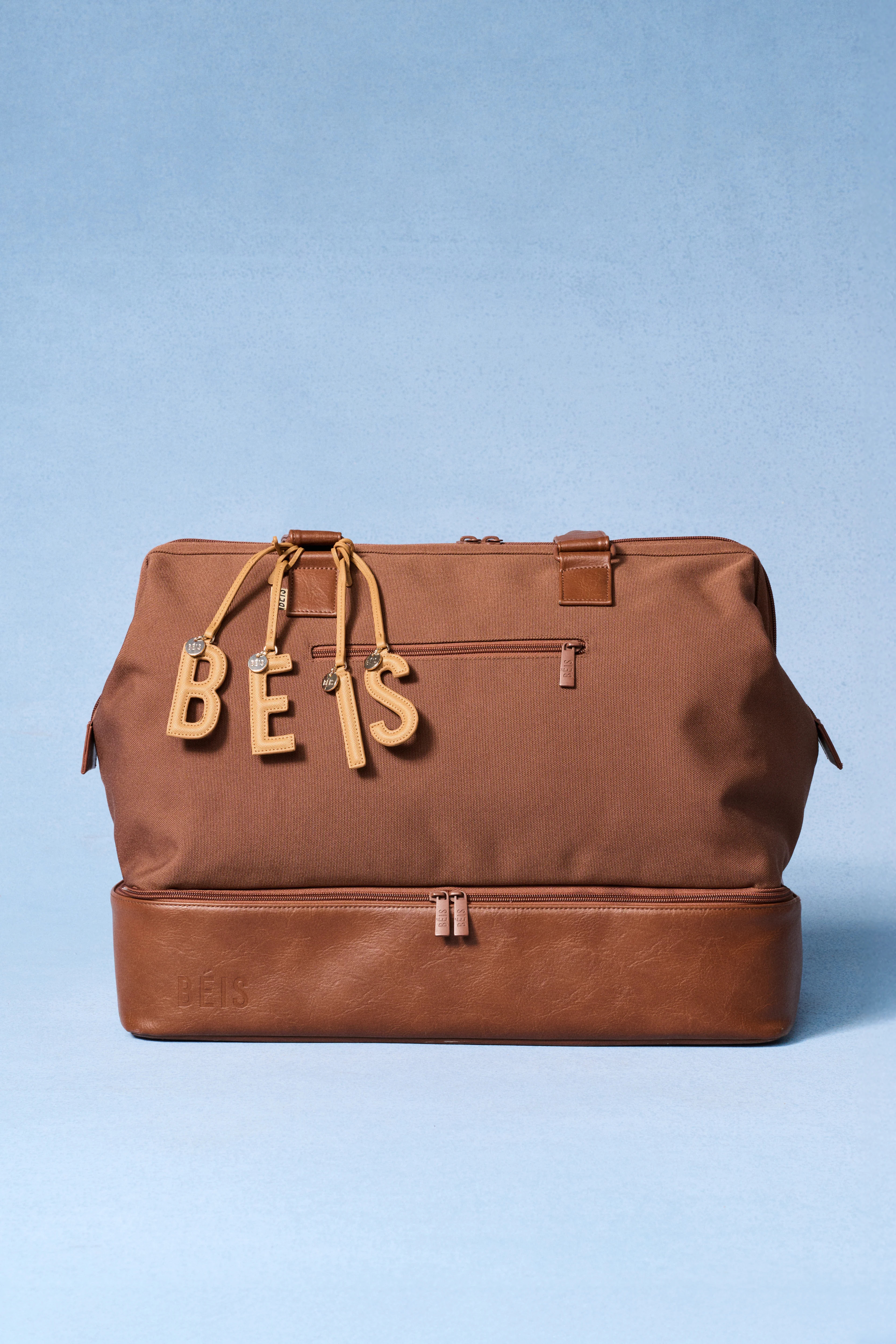 The Letter Charm 
                in Camel | BEIS