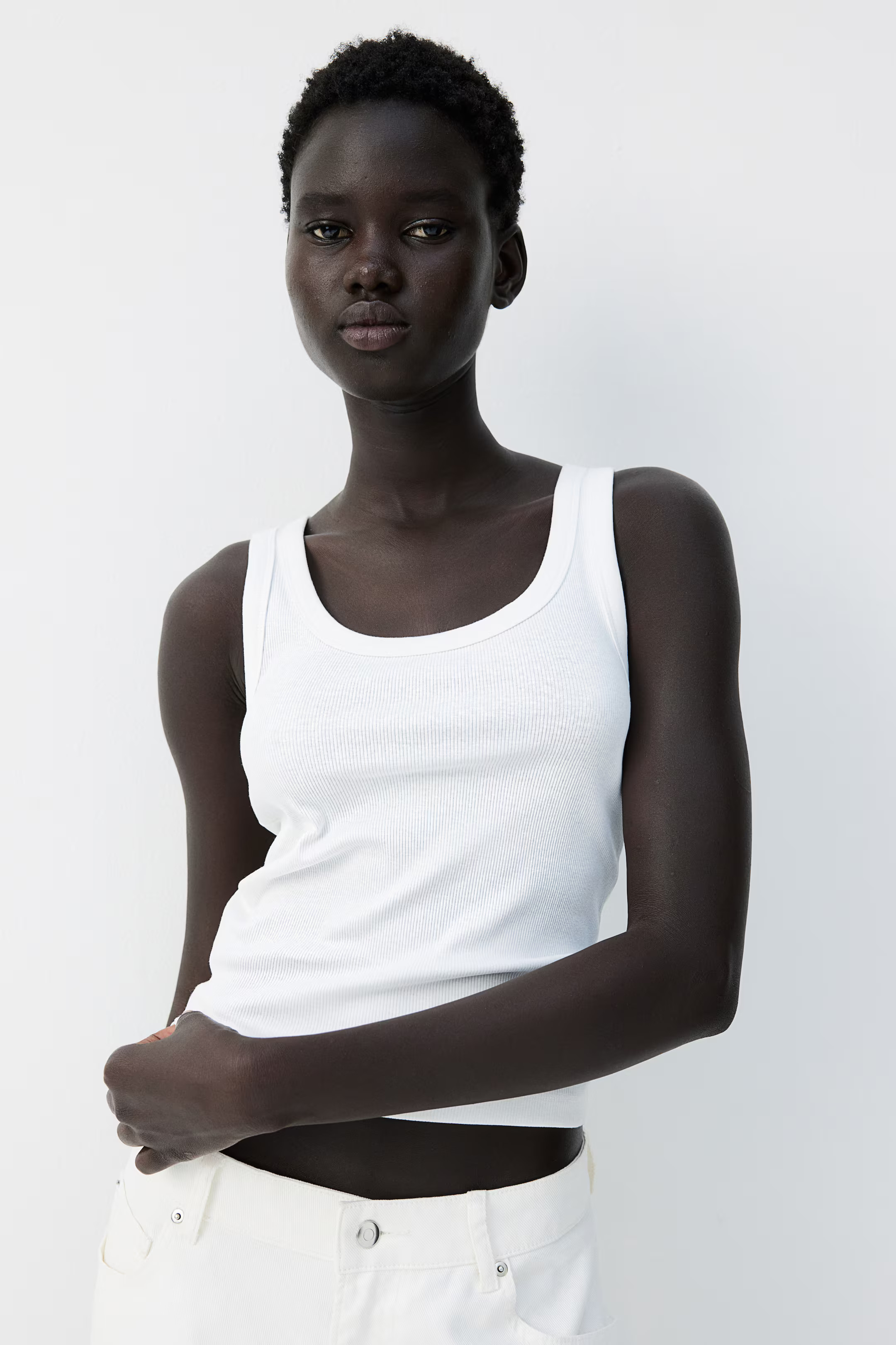 Ribbed Tank Top | H&M (US + CA)