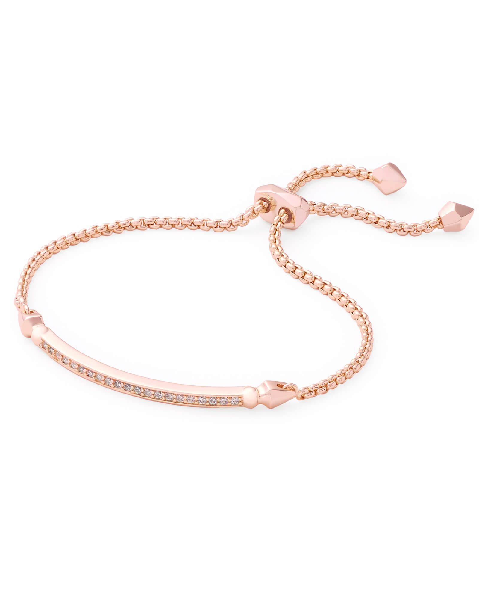 Ott Adjustable Chain Bracelet in Rose Gold | Kendra Scott | Kendra Scott
