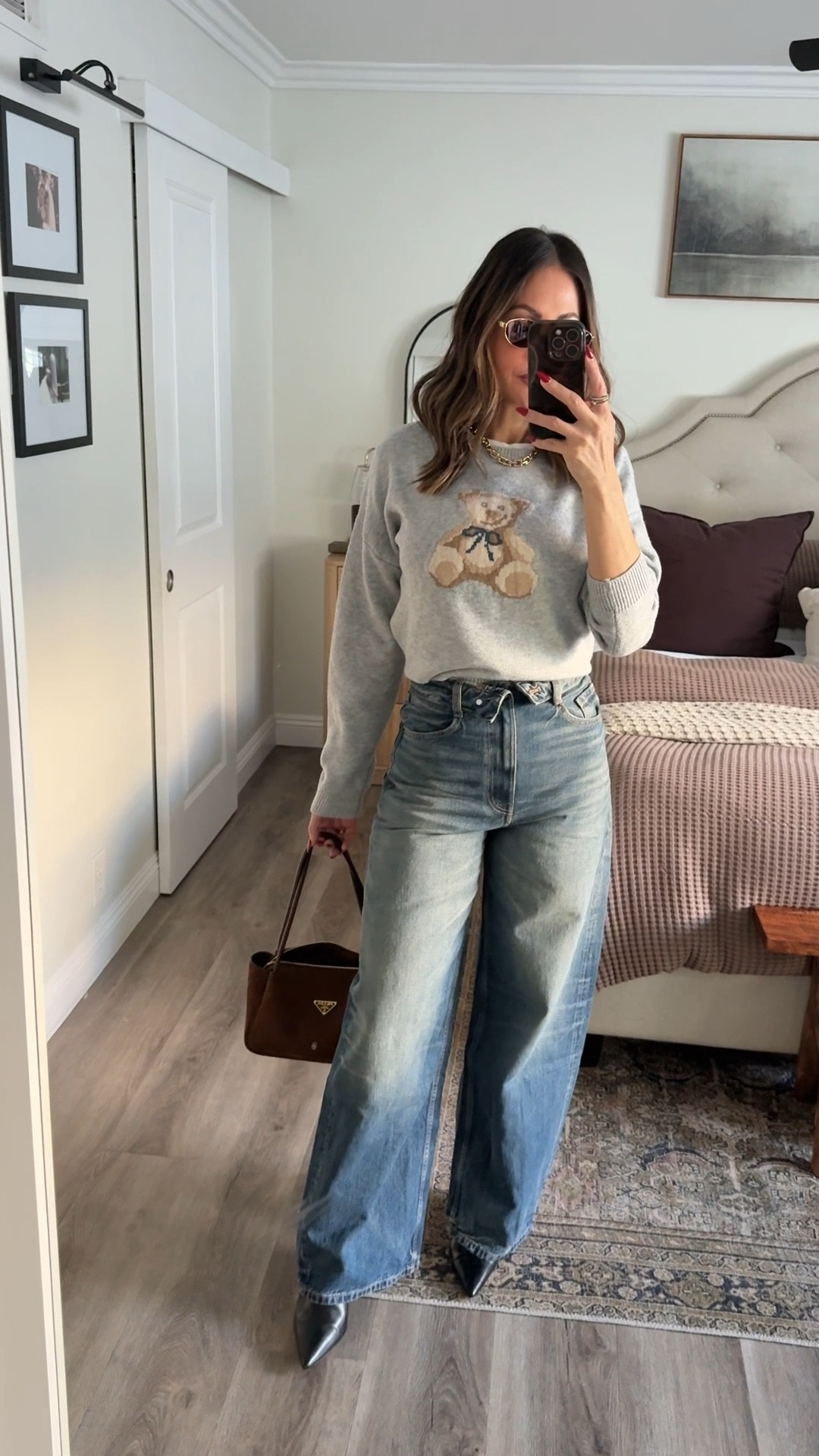 Casual chic outfits never miss 🤌🏻
Also these @zara jeans are my
Newest obsession!! Run big. Wearing size 0 but im normally a 2


#LTKootd #LTKU #LTKgrwm